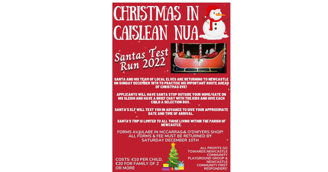 The popular Santa test run will take place in Newcastle on December 18