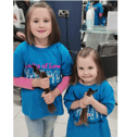 Laura and Zoe Hammersley cut their hair in a bid to raise money for Locks of Love