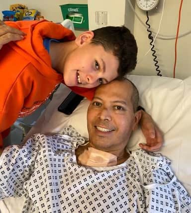 “The doctors, nurses and physiotherapists that were by my side during my time in the hospital became my rock.