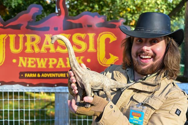 A dedicated team of rangers will do pop up talks and fossil shows year-round at a new outdoor, open-air theatre which is set to open shortly. Recently completed, this new theatre is part of expansion plans at Jurassic Newpark which will increase the infrastructure to 12 paddocks and habitats, populated by both farm animals and by the new dinosaur species that will be added to the park soon.