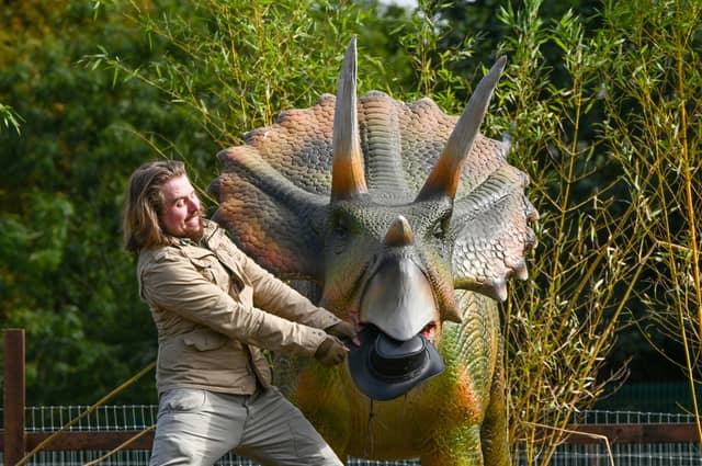 Dinosaur expert Luke O’ Connell from Luke’s Deadly Dinosaurs