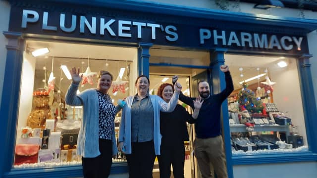 Siobhán Elliot (middle left) became the winner of the largest cash prize in radio history | PICTURES: David Hurley