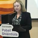 Manager of Ionad Pádraig, Dobhair, Máire Uí Chomhaill