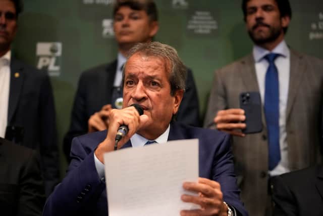 Earlier on Wednesday, party president Valdemar Costa and lawyer Marcelo de Bessa held a press conference and said there would be no amended report.