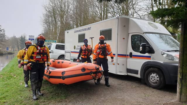 Laois Civil Defence members volunteering with other crews on a missing person search operation