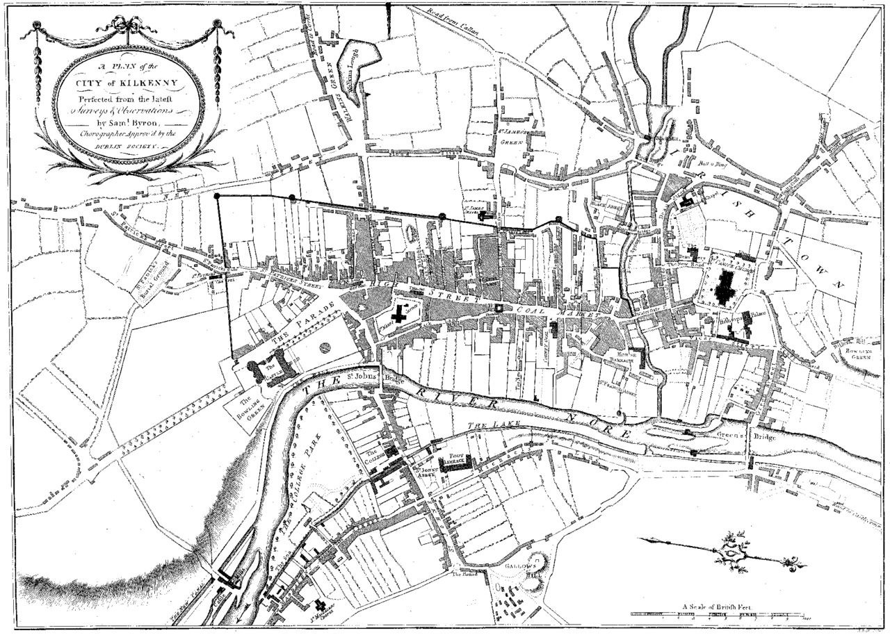 Details of occupants of houses in Kilkenny in 1808 published
