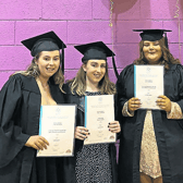 Central College Limerick graduates Sarah Hanley, Lucy Malone, Sophie O’Connell and Kate Brown