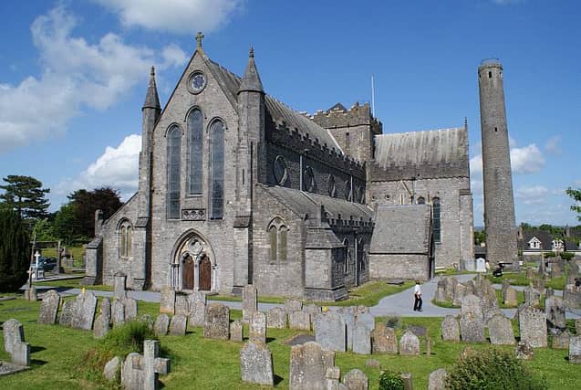 We were regaled with stories, anecdotes and facts regarding what lies beneath the gravestones of St Canice’s burial ground