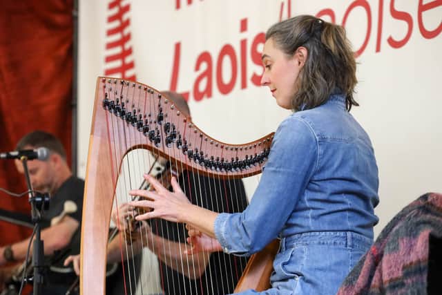 On Friday, November 4 at 8pm, the Tionól Opening Gala Concert takes place in the Dunamaise Arts Centre. This concert will feature the premiere of new music composed by Áine McGeeney (Goitse) and performed by the Music Generation Laois Trad Orchestra.