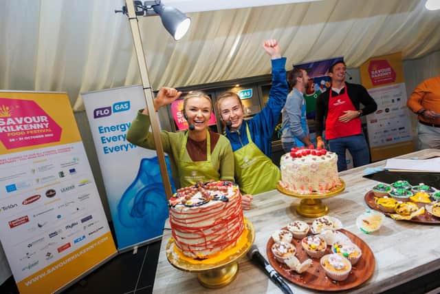 The camogie girls duo Katie Nolan and Michelle Teehan won hands down as their baking skills surpassed that of the boys, Colin Fennelly and Joey Holden.