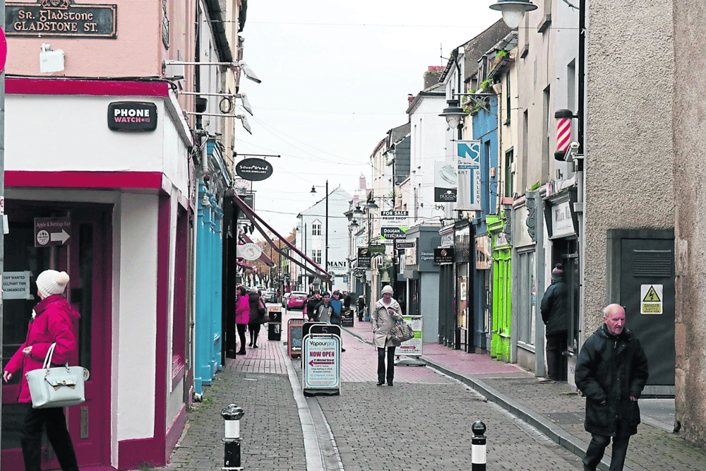 There are now two Clonmels, one is a thriving town, industrialised, wealthy and located on the periphery of the old borough boundaries; the other is the traditional central business streets