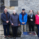 Cahir Social & Historical Society Members Eamon Clohessy, Breeda Ryan, Liam Roche, Seanchaí Eddie Lenihan, Eleanor Morrissey, Kathleen Darcy and author Sandra Cunningham