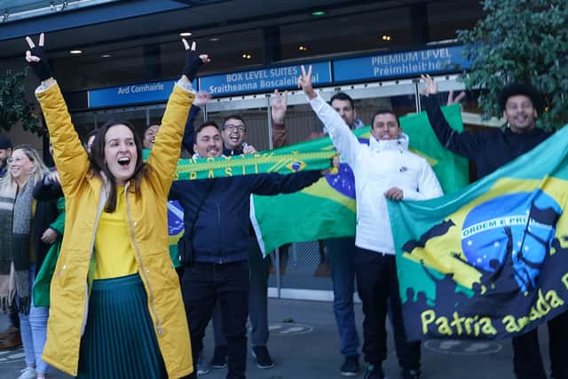 Some 12,000 Brazilians are registered in Ireland.