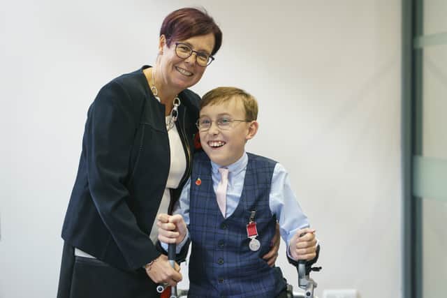 His achievements were recognised at the highest level when he became the youngest person on record to feature in the Honours List, when it was announced in December that he is to receive the BEM.