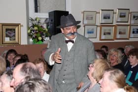 Frank Cadam will portray Percy French during the dramatised  trial  this weekend in the Hunt Hall, Mohill