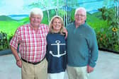 How does your garden grow? Brid Lang, Ballyneety Community Development Association chairperson, with Michael John Cosgrave, caretaker, and Jim Browne, gardener | PICTURES: Kieran Ryan-Benson
