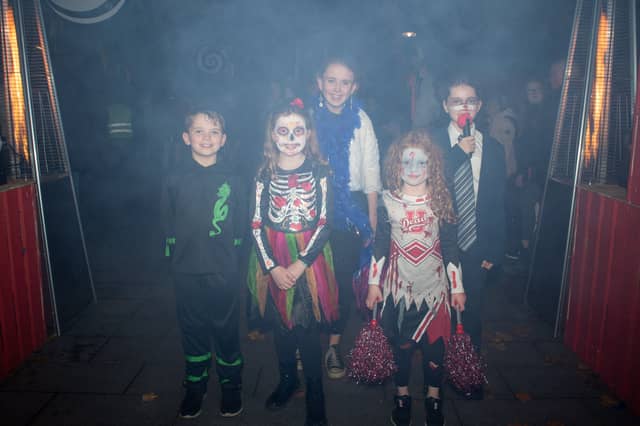 Young revellers enjoying Puca Spooka in Tullamore last weekend