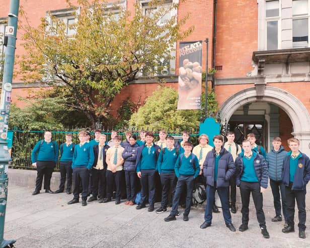 Students from CBS Thurles travel to Cork for day of art and culture