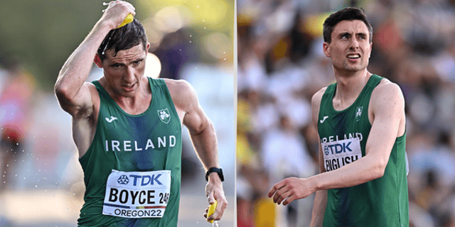 Brendan Boyce (left) and Mark English. Photos: Sportsfile