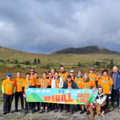 A great accomplishment for all the Abbott staff who went UP THE HILL for Jack & Jill Foundation