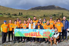A great accomplishment for all the Abbott staff who went UP THE HILL for Jack & Jill Foundation
