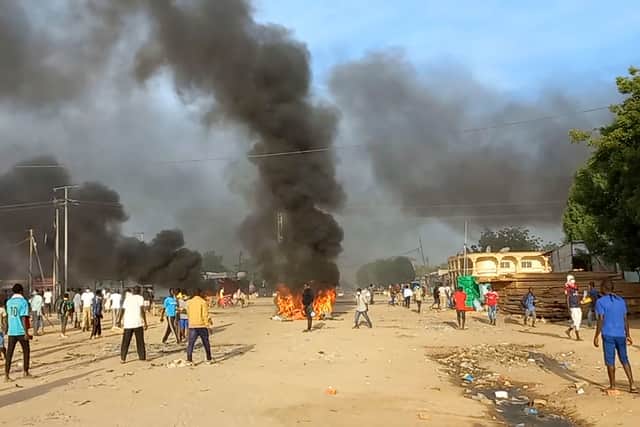 France, the African Union and others swiftly condemned the security crackdown on the demonstrators.