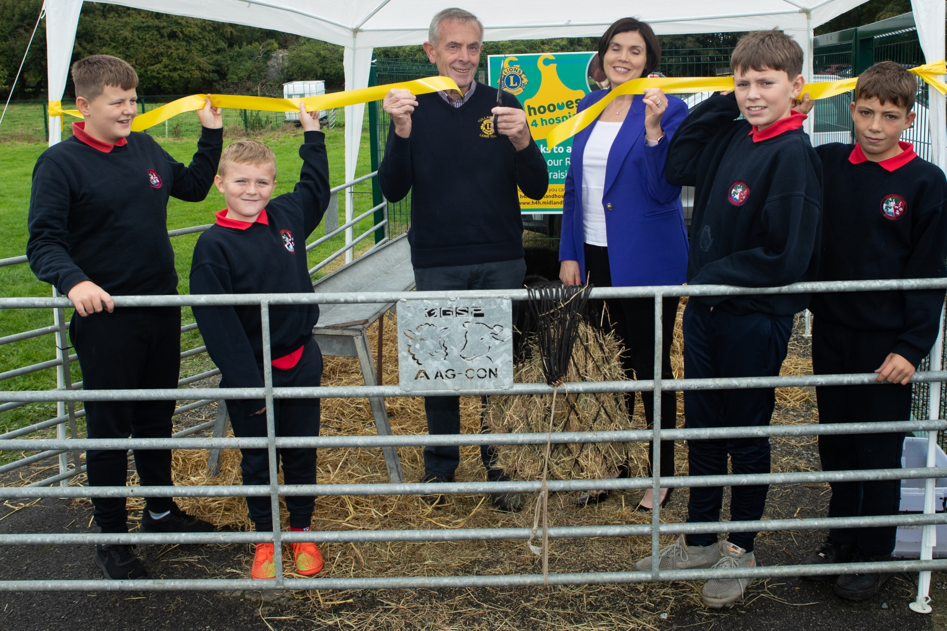 Offaly school rearing two calves for Midlands hospice fund-raising campaign