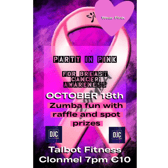 A breast cancer awareness fundraiser will be held in the Talbot Hotel in  Clonmel on October 18