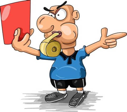 Referees should be looked up to, respected and honoured by all involved.