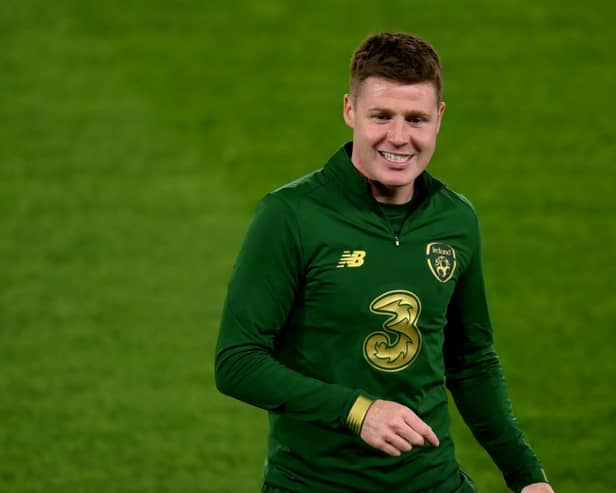 Former Republic of Ireland midfielder James McCarthy, who last appeared for the Boys in Green in 2020, has joined Spurs' Matt Doherty in making his UEFA Champions League debut this campaign.