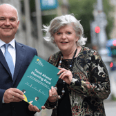 Dr. Tony Holohan and Jean Callanan, Irish Hospice Foundation Chairperson, at the launch of Think Ahead Planning Pack
