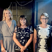 Bernie McNally, Secretary General of the Department of Education; Louise Cantillon, Michelle Keane, Chairperson of the Teaching Council; Phil Fox, acting Director of the Teaching Council and  Declan C
