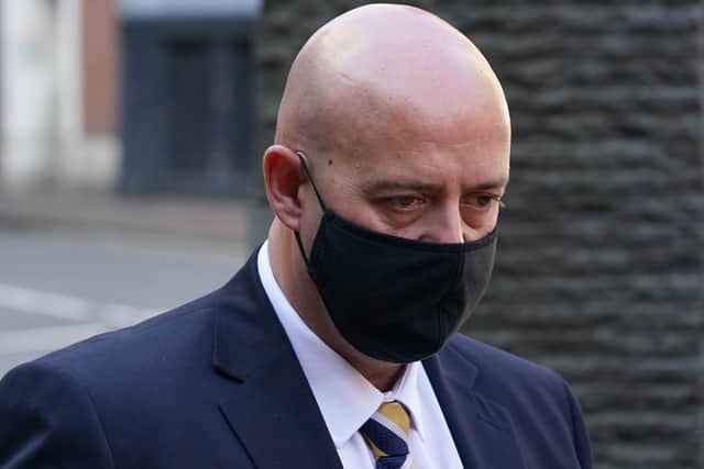 Claiming to have been terrified, the probationary officer, who is 5ft 5in, said the incident was the only occasion she had drawn her baton during her full-time service, which began six months earlier.