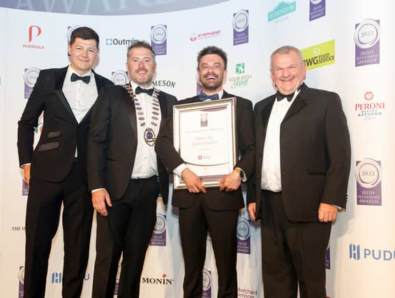 Buffalo Boy's Manager Gabiel Camburu is awarded best in Connaught