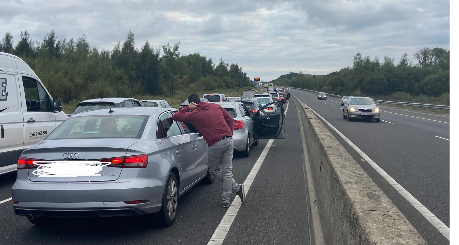 Limerick motorists experience long delays after vehicle catches fire on ...