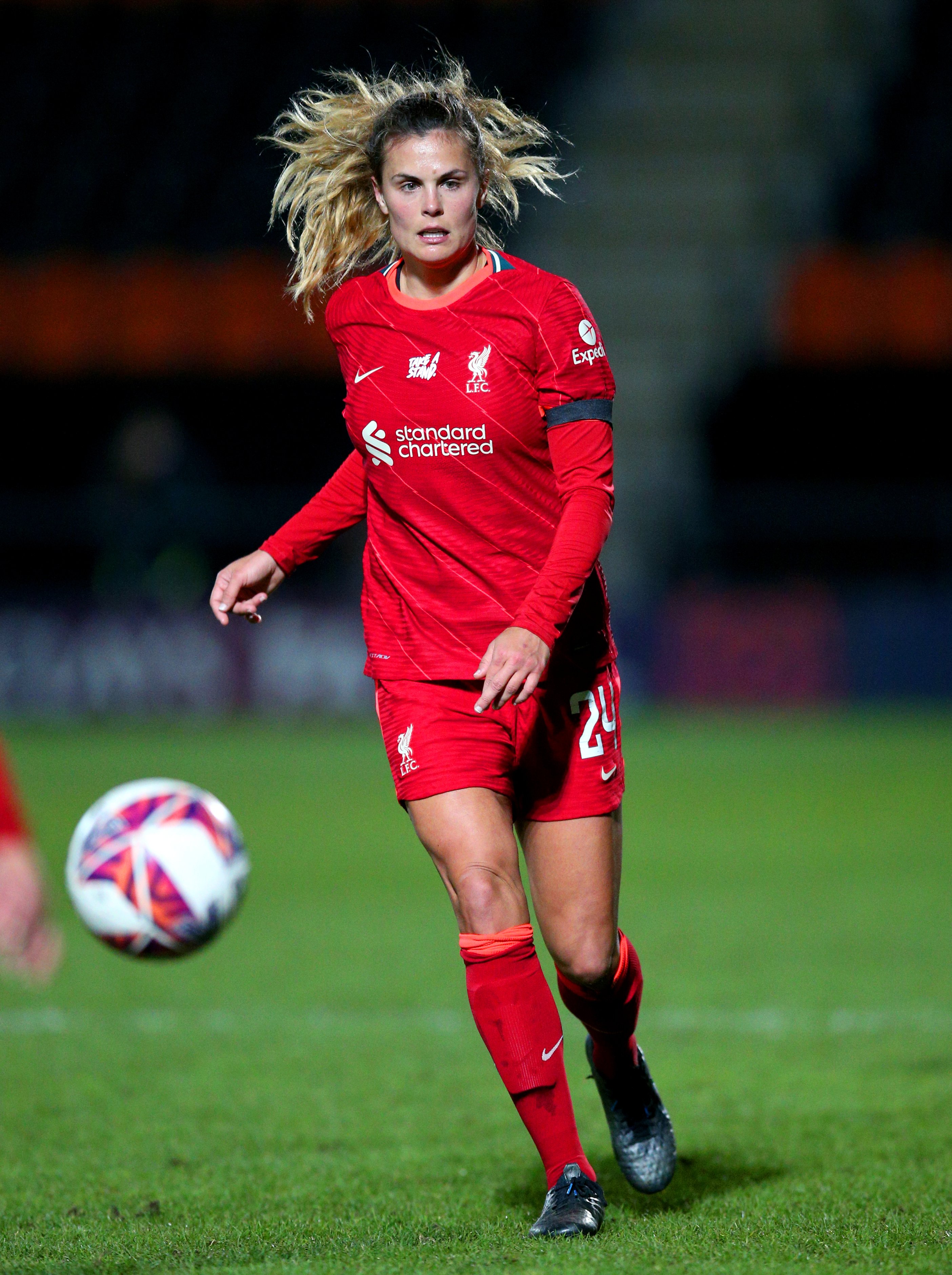 Katie Stengel at the double as Liverpool stun Chelsea on WSL return