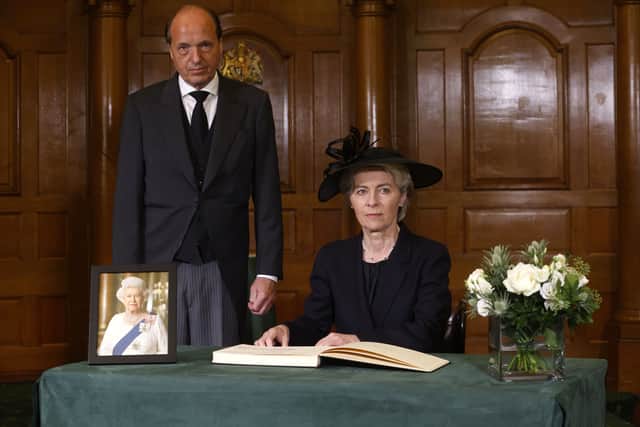At the reception afterwards, the emperor was “quite happy to talk to anybody and everybody and did so with great charm”, a Foreign Office source said.