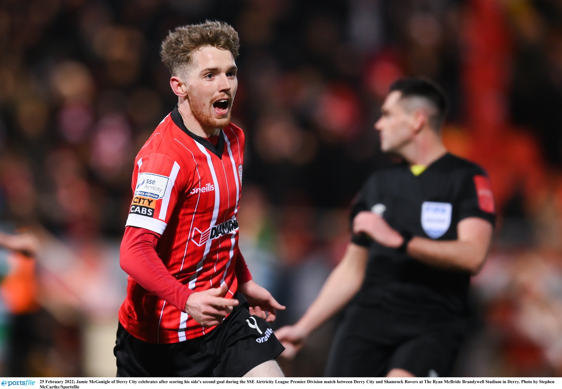 Jamie McGonigle backed as he reaches Derry City milestone