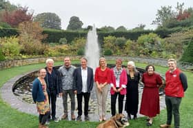 Minister of State Pippa Hackett at Ballintubbert Gardens in Laois