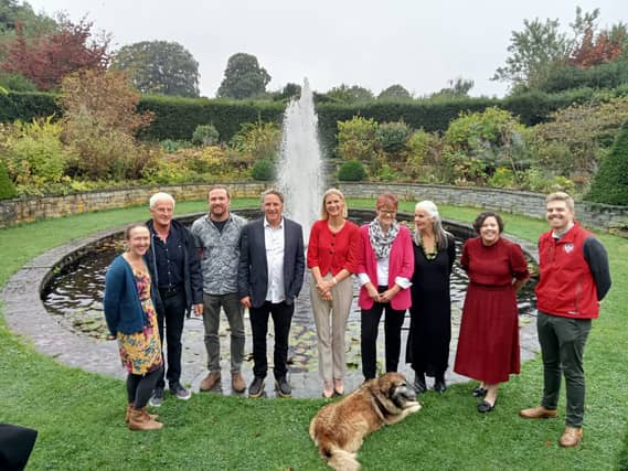 Minister of State Pippa Hackett at Ballintubbert Gardens in Laois