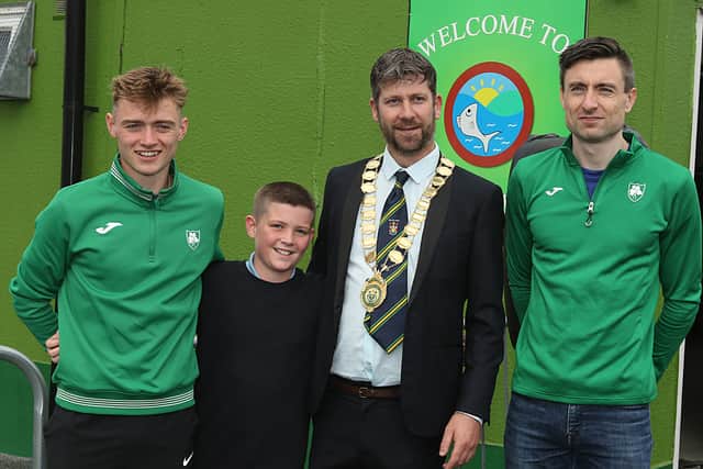 “Patsy has been in more stadia and tracks in the world than most of us, but his advice for us was so important in what we were doing,” Mr Gallinagh said.