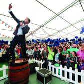 Mike Denver will be a guest at the Aldi marquee for all three days entertaining the visitors to Ratheniska