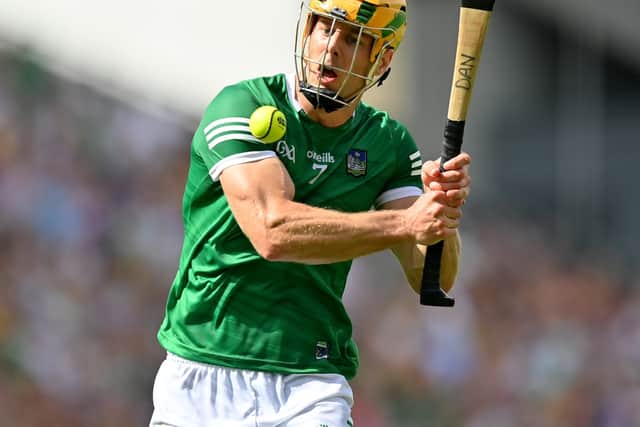 “I probably have more of a defensive mindset. The opportunity arose where there was a bit of space in front of me. I saw the ball coming across to Will O’Donoghue. I was expecting the hand pass to my hand but he gave it out to me a few yards in front so I had to run on to it and jab lift it up. I think it was Eoin Cody closing me down. It was probably on the 45 so nine times out of 10 you expect to score those ones. Before training every day you try and get 30 or 40 shots inside in the Gaelic Grounds. I was just delighted it went over,” said Dan.