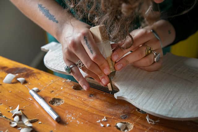 Tipp woman carving out a life in music