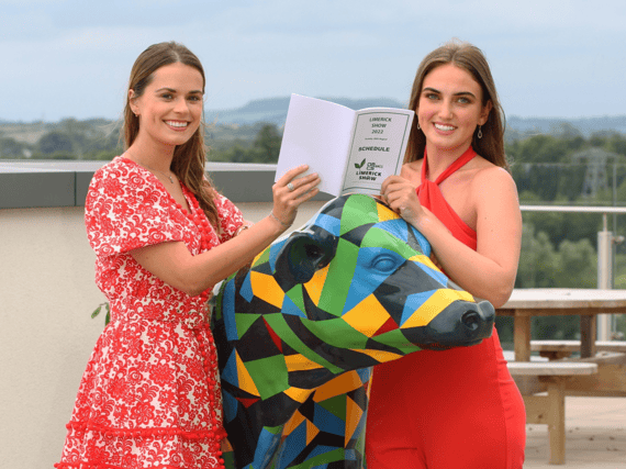 Laura Mansbridge and Orla Shiel at the launch of the 2022 Limerick Show - the first since 2019 | PICTURE: Brendan Gleeson