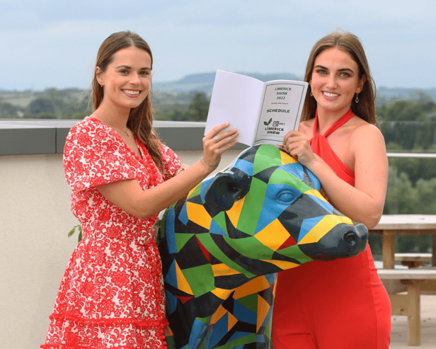 Laura Mansbridge and Orla Shiel at the launch of the 2022 Limerick Show - the first since 2019 | PICTURE: Brendan Gleeson