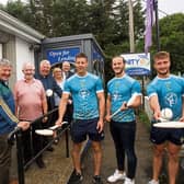 Donal Morrissey, Pat Hayes, Cllr Michael Murphy, Anne Marie O'Reilly, Pat Owens, Tom Morrissey, Ciarán Barry and Dan Morrissey at sponsorship announcement  | PICTURES: Brendan Gleeson