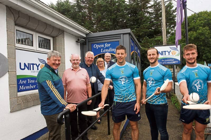 Donal Morrissey, Pat Hayes, Cllr Michael Murphy, Anne Marie O'Reilly, Pat Owens, Tom Morrissey, Ciarán Barry and Dan Morrissey at sponsorship announcement  | PICTURES: Brendan Gleeson
