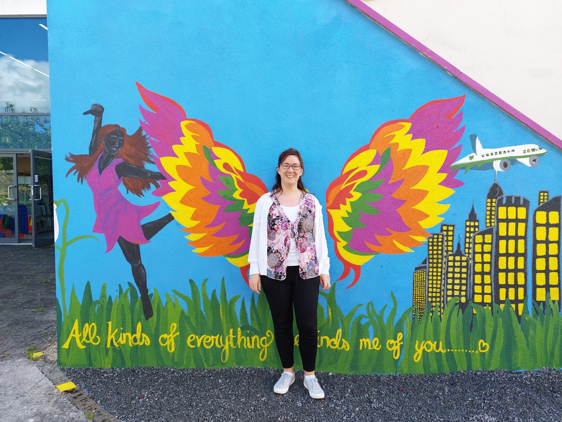 Laois library gains its wings thanks to talented art students