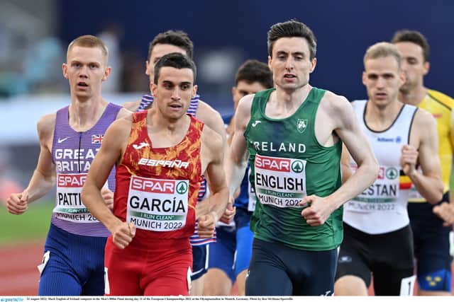 Mariano García of Spain won gold in a new personal best 1:44.85 with Great Britain’s Jake Wightman - the World and Commonwealth Games 1500m champion - leaving with silver with a 1:44.91, a season’s best.